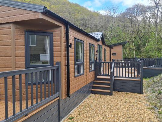The Ceredigion - Plot 26, Woodlands Lodge Retreat, New Quay, West Wales Llanina Exteriör bild